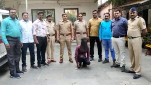 देशी पिस्तुल बाळगणारा अटक